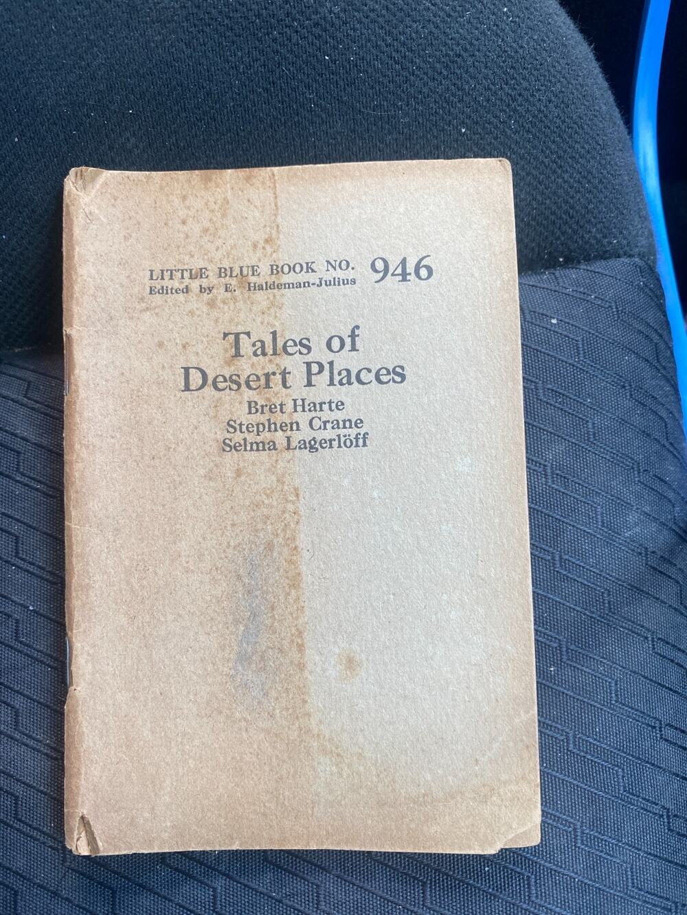Little Blue Book No. 946 Tales of Desert Places Harte Crane Nagerloff Vintage